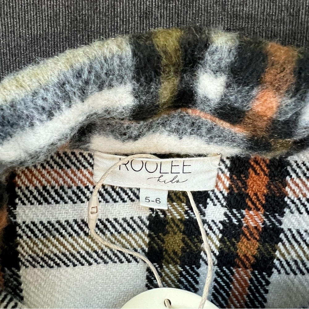 NWT Roolee Kids Shacket Size 5-6 - Picture 2 of 4